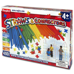 STRAWS & CONNECTORS 400PC S