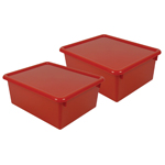 (2 EA) STOWAWAY RED LETTE R BOX