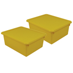 (2 EA) STOWAWAY YELLOW LE TTER BOX