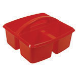 SMALL UTILITY CADDY RED