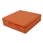 MICRO BOX 4X4X1IN ORANGE