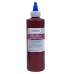 WASHABLE GLITTER GLUE 8 O Z RED