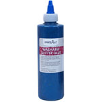 WASHABLE GLITTER GLUE 8 O Z BLUE