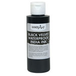 4OZ HANDY ART BLK VELVET INDIA INK