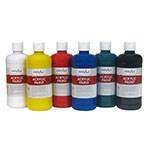 HANDY ART ACRYLIC PAINT 1 6OZ 6 SET