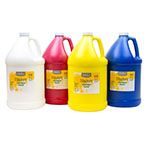 TEMPERA PAINT 4 GAL KIT W H YL RD BL