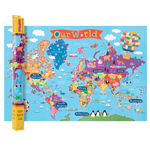 WORLD MAP FOR KIDS