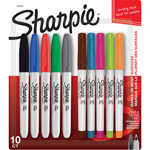 SHARPIE FINE/ULTRA FINE A SST 10CT