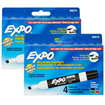 (2 PK) MARKER EXPO 2 DRY ERASE 4