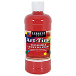 RED ART-TIME WASHABLE PAI NT 16 OZ