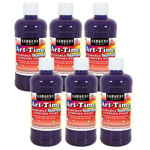 (6 EA) GLITTER TEMPERA 16 OZ VIOLET