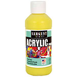 ACRYLIC PAINT 8 OZ YELLOW