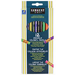 12CT SARGENT ERASABLE CLR D PENCIL