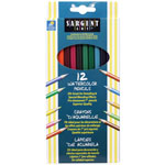 12CT SARGENT WATERCOLOR P ENCIL 7 IN