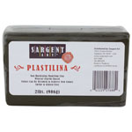 SARGENT ART PLASTILINA 2 LBS BROWN