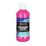 8OZ POURING PAINT ACRYLIC MAGENTA