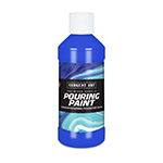 8OZ POURNG PAINT ACRYLC U LTRAMARINE