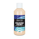 8OZ POURING PAINT ACRYLIC PEACH