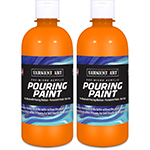 (2 EA) 16OZ POURING PAINT ACRYLIC