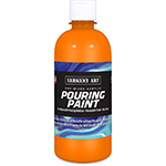 16OZ POURING PAINT ACRYLI C ORANGE