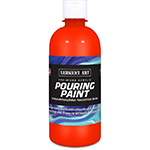 16OZ POURING PAINT ACRYLI C RED