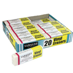 VINYL ERASERS CLASS PACK PACK OF 20