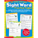 100 WRITE AND LEARN SIGHT WORD