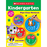 KINDERGARTEN WIPE-CLEAN W ORKBOOK