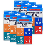 (6 PK) FLASH CARDS MULTIP LICATION