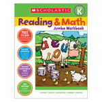 READING & MATH JUMBO WORK BK GRADE K