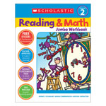 READING & MATH JUMBO WORK BK GRADE 2