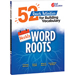 WEEKLY WORD ROOTS ACTIVIT Y BOOK