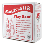 SANDTASTIK WHITE PLAY SAN D 25LB BOX