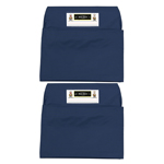 (2 EA) SEAT SACK LARGE 17 IN BLUE