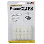 STIKKI CLIPS WHITE 20 PER PACK