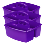 (3 EA) LARGE CADDY PURPLE