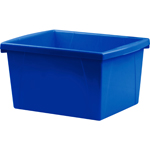 SMALL BLUE CLASSROOM STOR AGE BIN