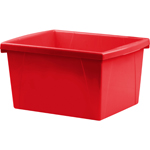 SMALL RED CLASSROOM STORA GE BIN