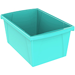 MEDIUM TEAL CLASSROOM STO RAGE BIN