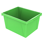 SMALL GREEN CLASSROOM STO RAGE BIN