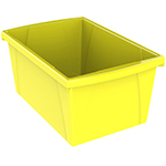 MEDIUM YELLOW CLASSROOM S TORAGE BIN