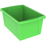 MEDIUM GREEN CLASSROOM ST ORAGE BIN