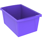 MEDIUM PURPLE CLASSROOM S TORAGE BIN