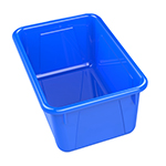 SMALL CUBBY BIN BLUE