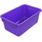 SMALL CUBBY BIN PURPLE