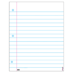 WIPE-OFF CHART NOTEBOOK P APER