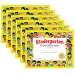 (6 PK) KINDERGARTEN CERTI FICATE