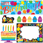 RAINBOW BIRTHDAY LEARNING SET