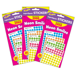 (3 PK) SUPERSPOTS STICKER S NEON