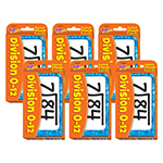 (6 PK) POCKET FLASHCARDS DIVISION